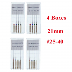 4 kasti hambaraviriistad pastakandjad Endodontilised h&otilde;&otilde;ritsad puurhambad endoviilid 4 Box -21mm Assorted