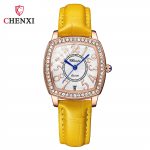 Uus TOP-br&auml;ndi luksuslik naiste k&auml;ekell koos Box Square moekellaga, naiste veekindel kalender, naiste kvartskellad