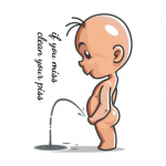 Tualettkleebis Kid Pattern DIY Pilkup&uuml;&uuml;dev armas naljakas helendav