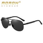 AORON metallist raamiga polariseeritud p&auml;ikeseprillid meestele Klassikaline br&auml;ndi disain Anti Glare UV400 Fishing Driving Sport Photochromic prillid must