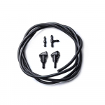 Tuuleklaasi pesud&uuml;&uuml;side komplekt Chrysler / Dodge / Jeep / Ram jaoks 2 meetrit vedelikuvoolikut 2 tk-ga must