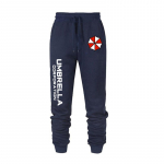Meeste mood Resident Evil Print P&uuml;ksid Vihmavari Kevad s&uuml;gis Fliis dressip&uuml;ksid Unisex pikad p&uuml;ksid vabaaja spordip&uuml;ksid XL tumesinine v&auml;rv