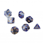 Ramidos 7tk/komplekt TRPG m&auml;ng Dungeons Dragons Polyhedral D4-D20 mitmepoolsed akr&uuml;&uuml;lt&auml;ringud One Size
