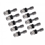 10 PC TR43E s&uuml;vistatav metallist/kroom rehvi ventiili varred k&otilde;rge r&otilde;hu all h&otilde;be