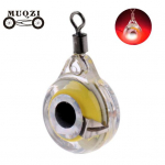 Mini LED-vilkuv veealune kalmaari peibutis kalade meelitamiseks v&auml;livalgusti punane