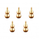 5 tk / komplekt k&otilde;rvitsa ornament messingist avanev rippuv auk &Otilde;&otilde;nes puhas kate Poleeritud kingitus k&auml;sit&ouml;&ouml; Feng Shui k&otilde;rvitsa kujuke