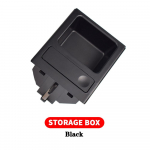 S&uuml;sinikkiust/must auto keskkonsooli veetassi hoidja joogipudeli hoidja m&uuml;ndialus BMW 3 seeria E46 318I 320I jaoks Black-Storage Box