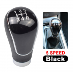 Mazda jaoks 2/3/323/6/3 BK 2004 2005 2006 2007 2008 2009 2010 2011 2012 K&auml;iguvahetusnupp hoova k&auml;igukangi pea auto stiil 5 Speed Silver