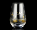 500 ml Royal Courti punase krooniga kraanaklaas Hiina stiilis joogitops Kuldne h&otilde;bedane p&otilde;lev Lucky Whisky trummel &otilde;llekruus vee teetass Burning Silver 500ml