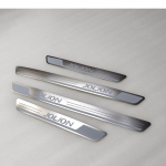 Auto stiil Universaalset t&uuml;&uuml;pi roostevabast terasest k&uuml;nnis Kulumisplaat/uksel&auml;vi uksel&auml;ve autotarvikud Havalile 4PCS
