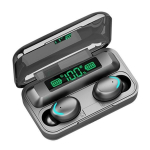TWS juhtmevabad k&otilde;rvaklapid k&otilde;rvaklapid 3000 mAh laadimiskarp Bluetoothiga &uuml;hilduvad stereok&otilde;rvaklapid mikrofoniga k&otilde;rvaklapid valge
