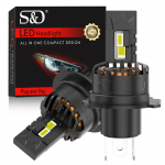 2tk 90000LM H4 LED esitule pirnid 9003 HB2 Canbus kaugtuled auto/mootorratta valgus 110W turbo LED dioodlamp Auto lampada 12V 6000K
