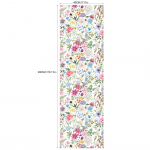 Eemaldatav isekleepuv tapeet elu- ja magamistuppa (Akvarell Lillesari 45cm *300cm) RW261