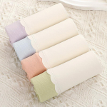 Karbis 4 &otilde;mblusteta naiste aluspesu Mooruspuu siidist antibakteriaalne jalgevahe k&otilde;rge v&ouml;&ouml;kohaga kitsas aluspesu kolmnurksed p&uuml;ksid L