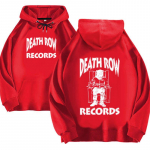 Death Row Recordsi kapuuts Unisex naiste &uuml;lisuur kapuuts Hip Hop pusad Pusad pikkade varrukatega kapuutsiga kampsunid t&uuml;drukute mantlid XL