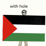 Suur Palestiina lipu pol&uuml;ester 150 x 90 cm Gaza Palestiina b&auml;nner