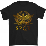 Fitness Workout Weightlifting Spqr Roman Unisex T-s&auml;rk S