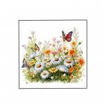 Seinakleebised Elav liblikas lillemuster Lihtne peale kanda kauakestvad dekoratiivliimid eemaldatavad seinakleebised A