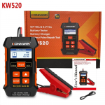 KONNWEI KW520 t&auml;isautomaatne 12V-24V autoaku tester impulsside parandamiseks 10A akulaadijad m&auml;rgkuiv AGM geel-pliihappega autoremondi t&ouml;&ouml;riist EU Plug