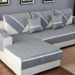 Kvaliteetne diivanikate Diivani r&auml;tik &uuml;hev&auml;rviline puuvillasest linasest riidest diivanikate nelja aastaaega Saadaval diivanir&auml;tik 90x210cm 1pcs