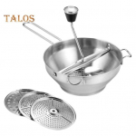 Tomatite jahvatusketas ergonoomilise disainiga jahvatamine toidukvaliteediga T&ouml;&ouml;j&otilde;udu s&auml;&auml;stvad pragunemisvastased veski k&ouml;&ouml;gitarbed