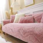 Lihtne paksendatud Ins pl&uuml;&uuml;sist diivanipadi Kodu elutuba libisemiskindel diivani kate Talvine soe padi 30*50