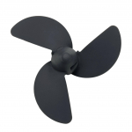 Paadi propeller 7 1/4x4 3/4 sobib Honda p&auml;ramootorile BF2-3HP 3 labaga plastikust OEM NO: 58130-ZV0-841ZB 7,25x4,75 HP3714x434RH