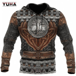 Meeste dressipluusid 3D Prindiga Viikingid Klassikaline Wolf Meeste Pusad jakk Kevad s&uuml;gis Mood Pullovers Hip Hop Punk Suurem&otilde;&otilde;tmelised topid XXXL