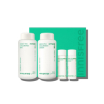 Innisfree rohelise tee h&uuml;aluroonhappega nahahoolduskomplekt &ndash; tooner 170 ml ja losjoon 170 ml reisisuuruse kingitusega (2 Valikud) 1set blue