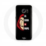 &Uuml;mbris Samsung Galaxy S7 Edge La casa de papel logo ja maski jaoks