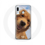 &Uuml;mbris Samsung Galaxy A20 kuldse retriiveri koerat&otilde;ugu jaoks