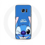 &Uuml;mbris Samsung Galaxy S6 Stitch armas sinine taust