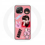 Coque pour Xiaomi Mi 11 Lite BTS Bangtan Gar&ccedil;on BT21 Cooky Jungkook ARMY