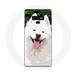 Samsung Galaxy Note 9 &uuml;mbris valge samojeedi koerat&otilde;ug