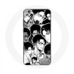 &Uuml;mbris Huawei P8 Lite 2017 Attack jaoks Titan Manga Levi Ackermani vastu