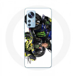 Coque pour Xiaomi Mi 12 / 12X Valentino Rossi Pilote de vitesse fond blanc