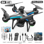 Uus AE11 MAX Drone 8K HD topelt ESC kaamera optilise voolu lokaliseerimine harjadeta takistuste v&auml;ltimine 5G WIFI FPV RC Quadcopter Dron m&auml;nguasjad