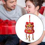 Pidulik tuulekella ripats Fengshui fotorekvisiidid, draakoniaasta kaunistus