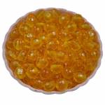 Lahtised helmed kaelakee k&auml;ev&otilde;ru ripats akr&uuml;&uuml;l l&otilde;ikepind DIY k&auml;sit&ouml;&ouml; ehete valmistamiseks &uuml;mmargune pall 8/10mm 8mm oranž