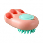 Lemmikloomakarvahari Mugav k&auml;epide, libisemiskindel pehme massaaž Multifilmi kuju Lemmiklooma kassi koera juuste puhastushari Lemmikloomatarbed roosa