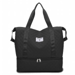 Naiste reisikott Fitness rombikujuline hoiukott Reisi pardakott Meeste kerge &otilde;lakott must