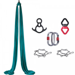Aerial Dance Supplies Stretch Silk Aerial Yoga Hammock Home Joogastuudio Libisemisvastane Satiin Nailon