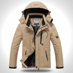 Shoelife v&auml;lir&otilde;ivad pikkade varrukatega meeste m&auml;gironimisriided soojad riided tuulekindlad riided L khaki