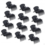 Roller Hair Claw Clips for Jumbo Great Section And Hold Hair, Beige/Black to Choose beež