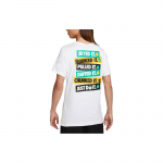 Nike Kirjatr&uuml;kiga golfi l&uuml;hikeste varrukatega T-s&auml;rk meeste topid valged FJ1511-100 L