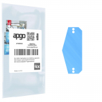 apgo 4x objektiivikaitse kaamera kaitsev h&uuml;briidklaas Doogee V MAX jaoks, kaamera kaitse, 9H kaamera objektiivi kaamera objektiivi kaitse