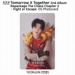 TXT 2. albumi kordusv&auml;lanne The Chaos Chapter 2 Fight Or Escape fotokaart postkaart TXT_0007_YJ_01