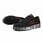 Kevadised madala l&otilde;ikega l&otilde;uendist kingad Naiste punased &otilde;pilaskingad Lamedad tossud Armastusjalatsid 35 must