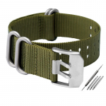 Nailonist kellarihm 22mm 23mm kellarihm veekindel sport luminox kellarihmadele rihm must moekas k&auml;ev&otilde;ru meeste v&ouml;&ouml;le 23mm