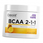 BCAA, Aminohapped, Pure BCAA 2:1:1, Ostrovit (28250002) 200g Lemon